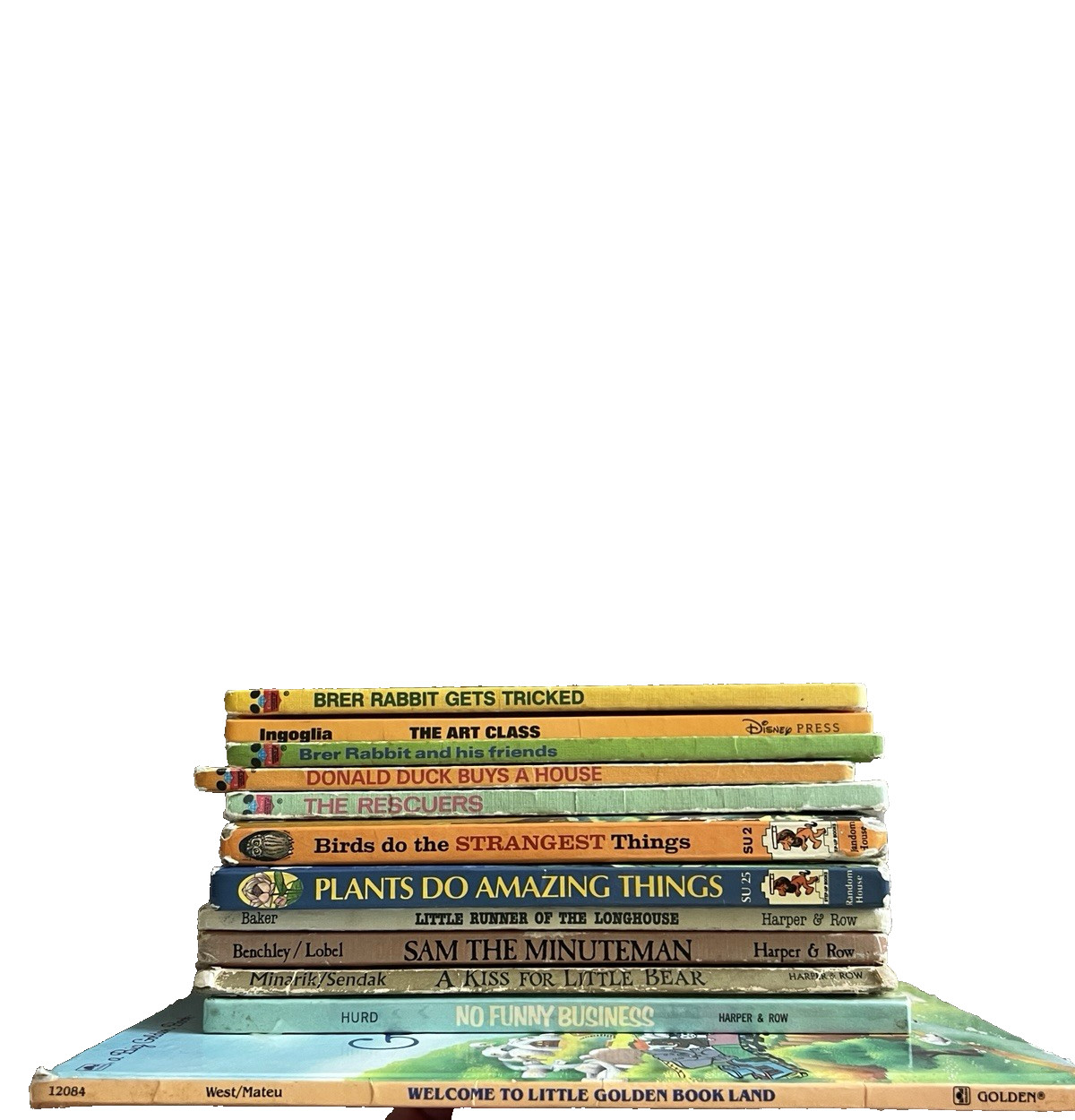 Vintage Hardcover Kids 12 Book Lot – Maurice Sendak, Arnold Lobel, Step-Up Books