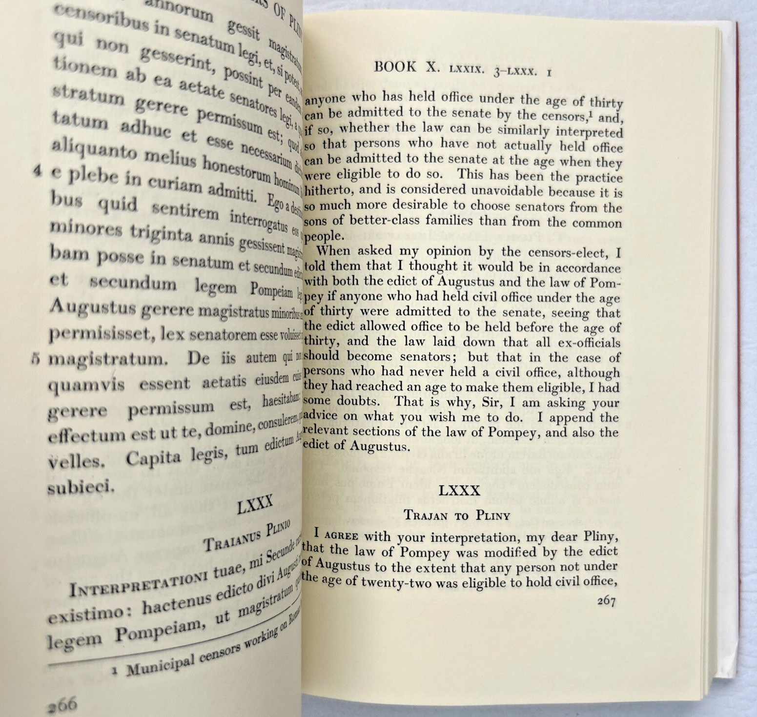 Loeb Classical Library: Pliny Letters & Panegyricus Complete 2 Volume Set