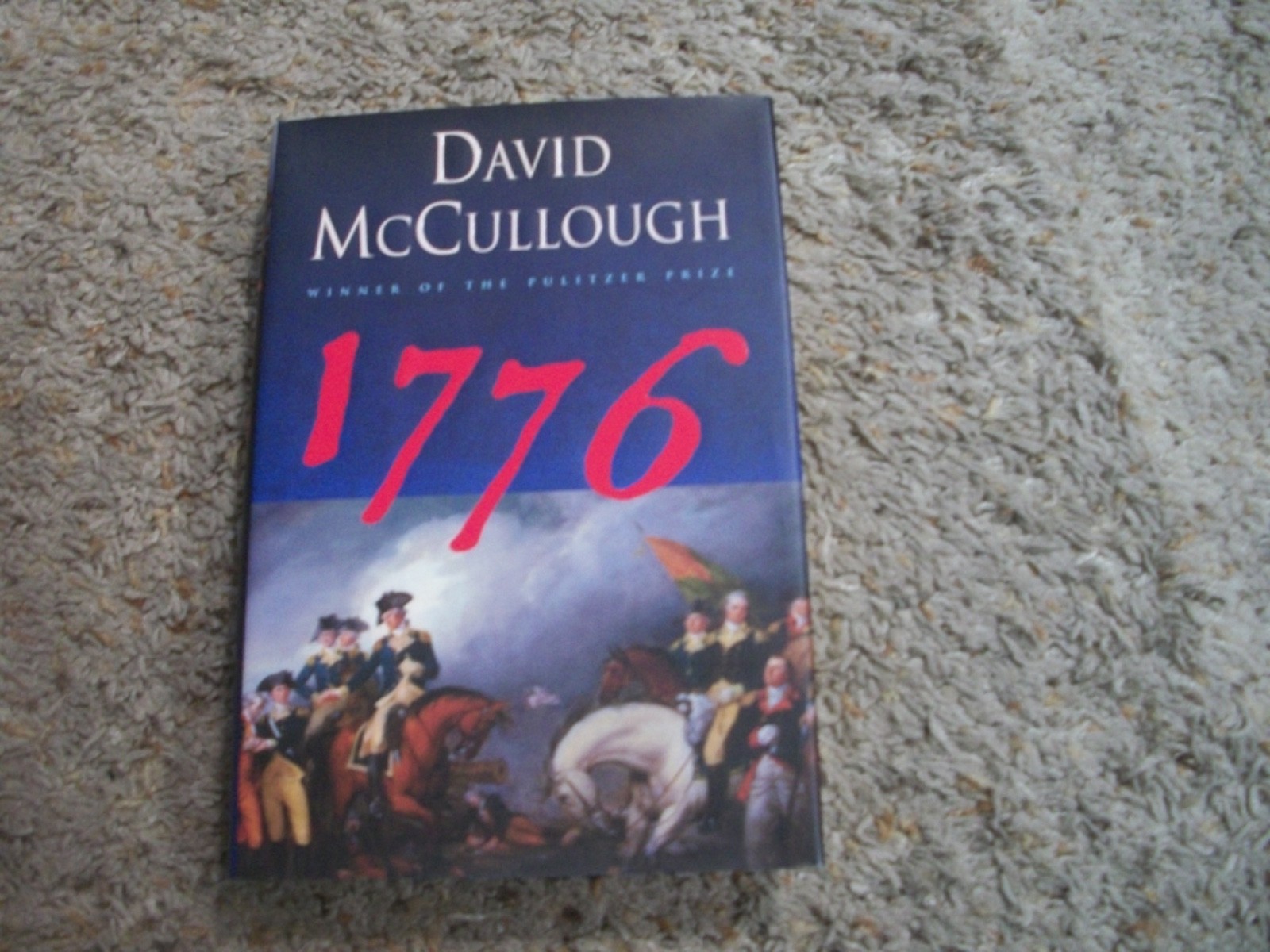 David McCullough Hardback w/ Dust Cover-1776-2005-386 Pages-NM