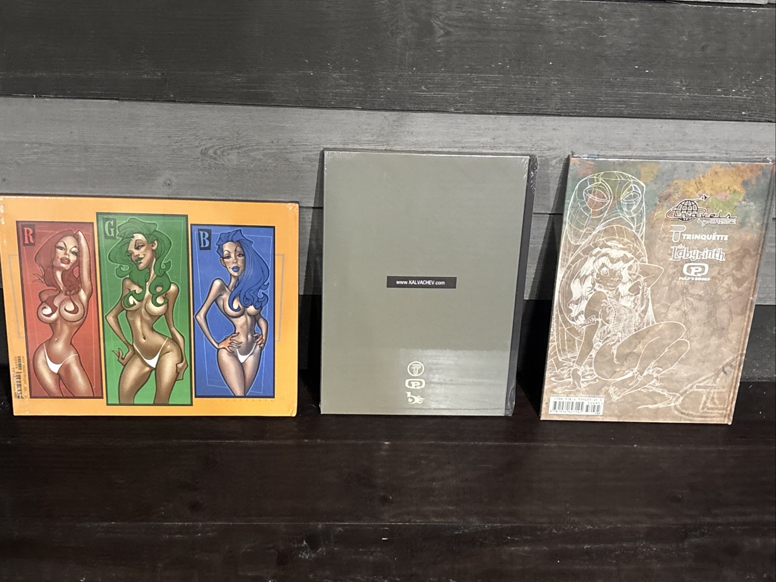 Eye Candy, Female Adult , Art Book Lot Of 3 New Great For Inmates, Graphic Art