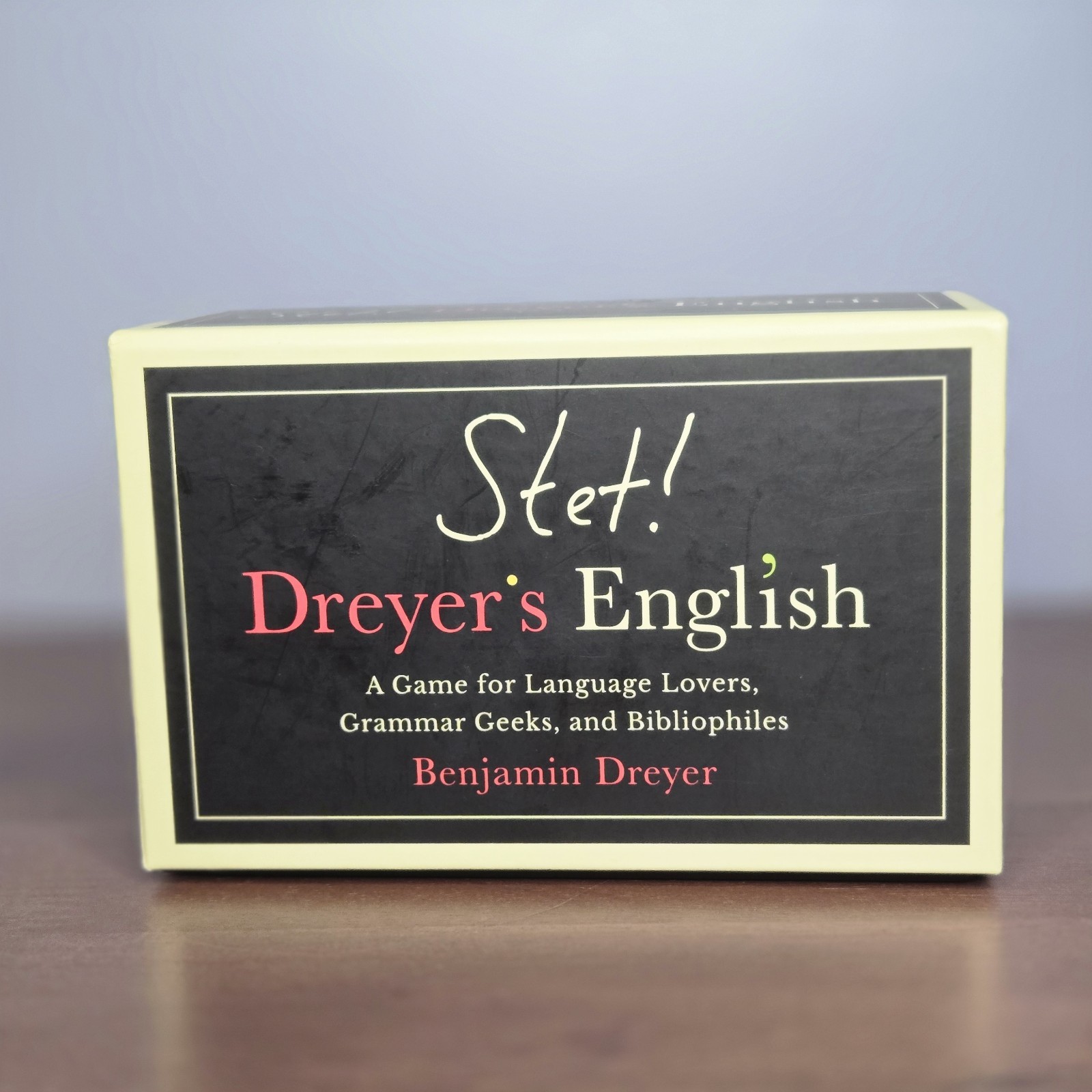 STET! Dreyer’s English : A Game for Language Lovers – Grammar Trivia Card Game