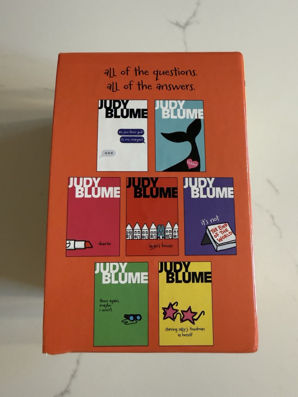 Judy Blume Essentials Box Set 7 Books Paperbacks With Slipcase Blubber Dennie