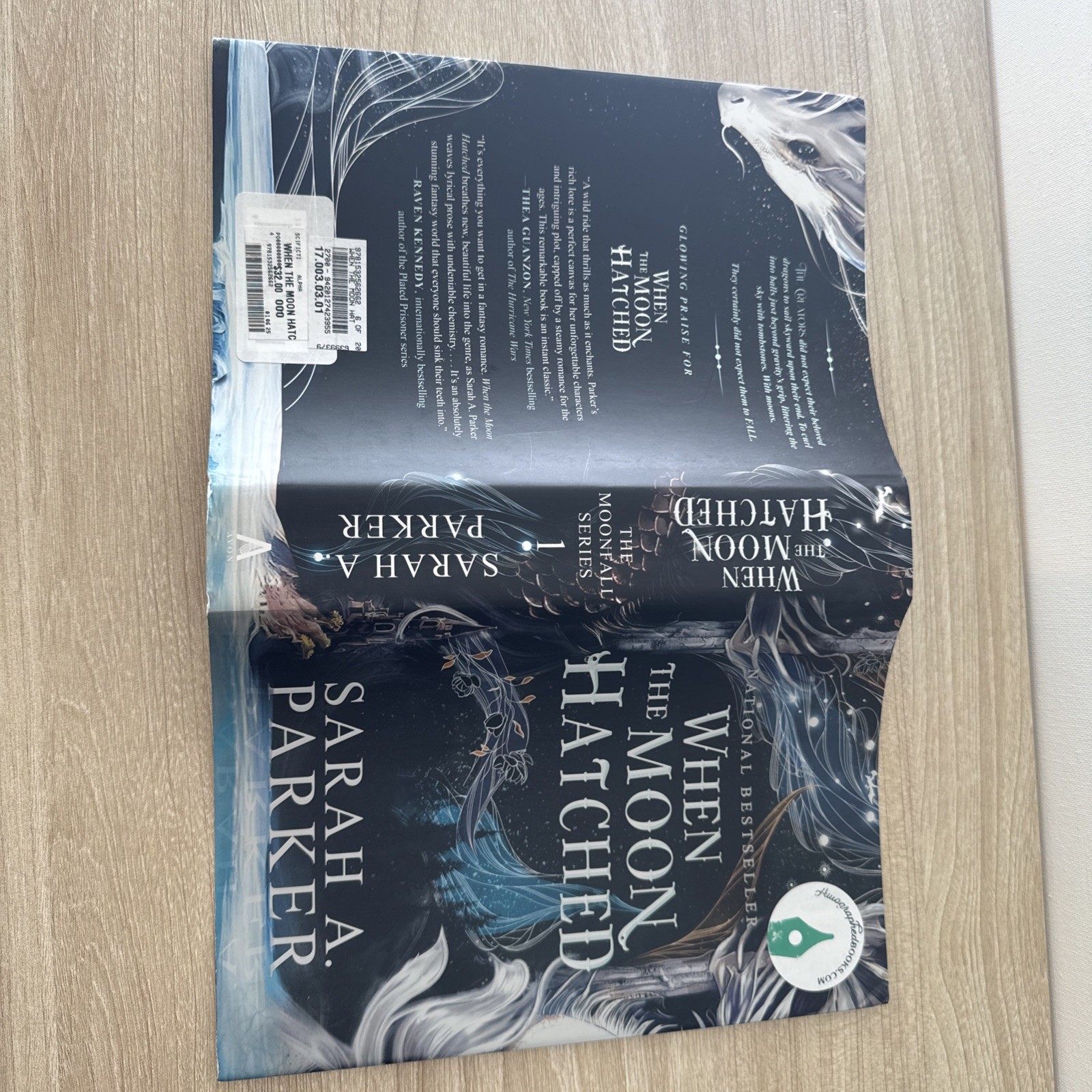 SIGNED When The Moon Hatched Sarah A Parker Deluxe Ed. First Print Limited ❤️