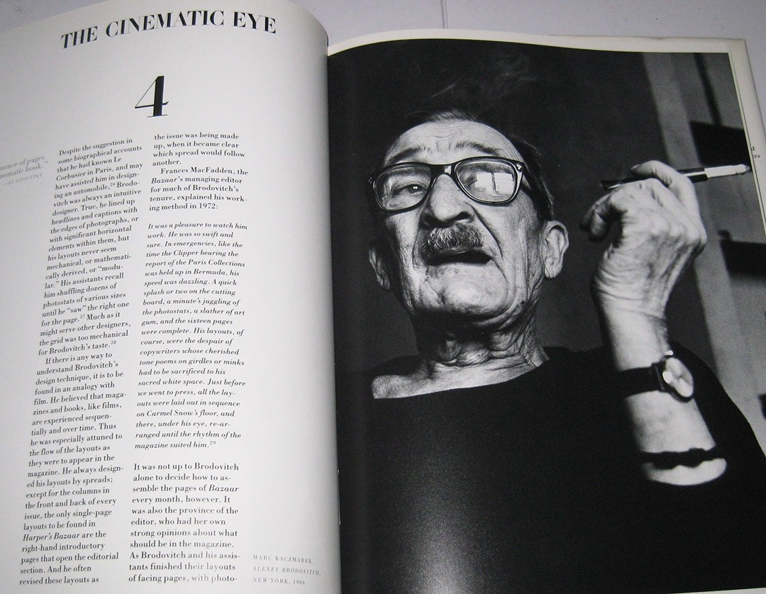 Brodovitch hardback design book 9.25 in. X 12.25, mint condition