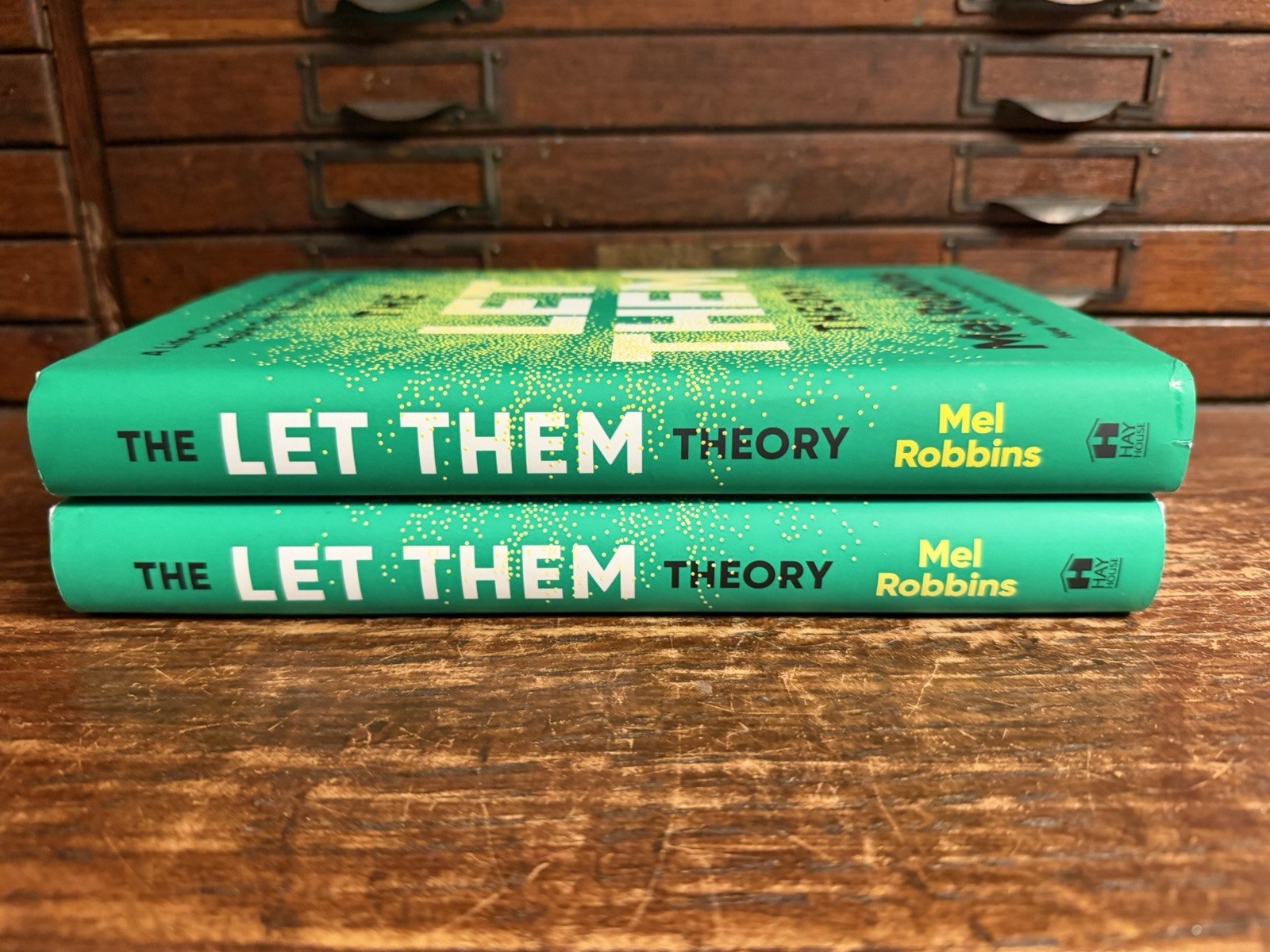 Lot of 2: The LET THEM THEORY by Mel Robbins First Edition Hardcover Books