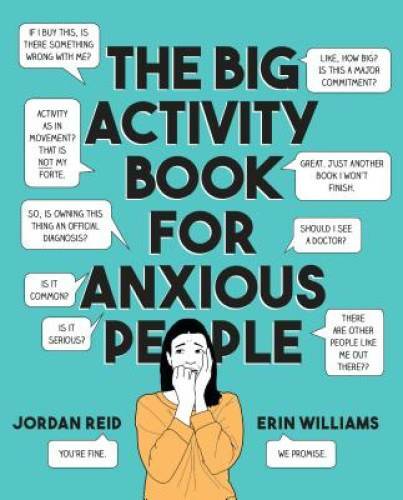 The Big Activity Book for Anxious People – Paperback By Reid, Jordan – GOOD