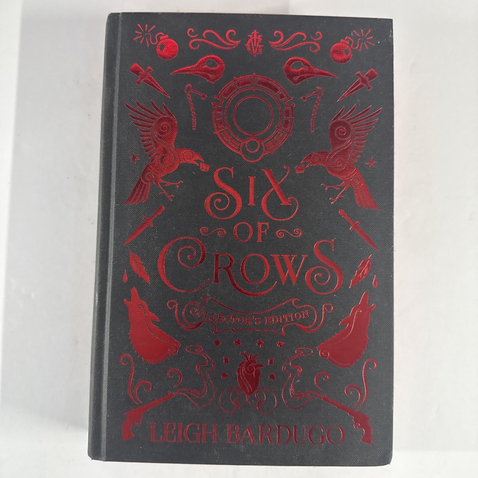 Six of Crows: Collector’s Edition : Hardcover by Leigh Bardugo New W/ Flaws