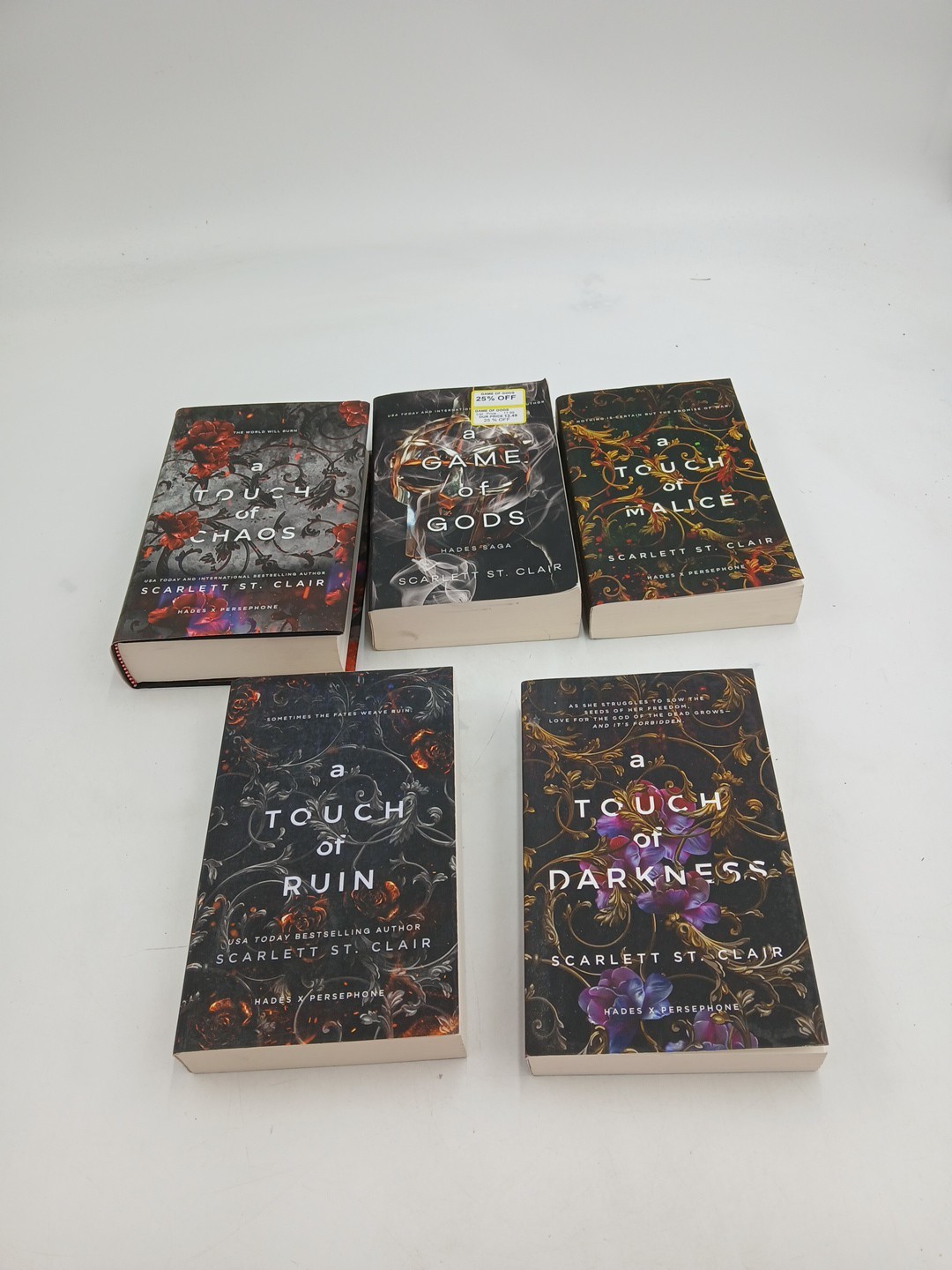 Scarlett St. Clair Book Lot of 5 Hades Adult Dark Romance Hades Persephone