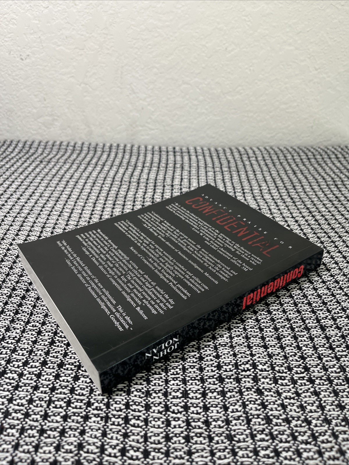 John Nolan CONFIDENTIAL: BUSINESS SECRETS, GETTING THEIRS, Brand New , Reprint