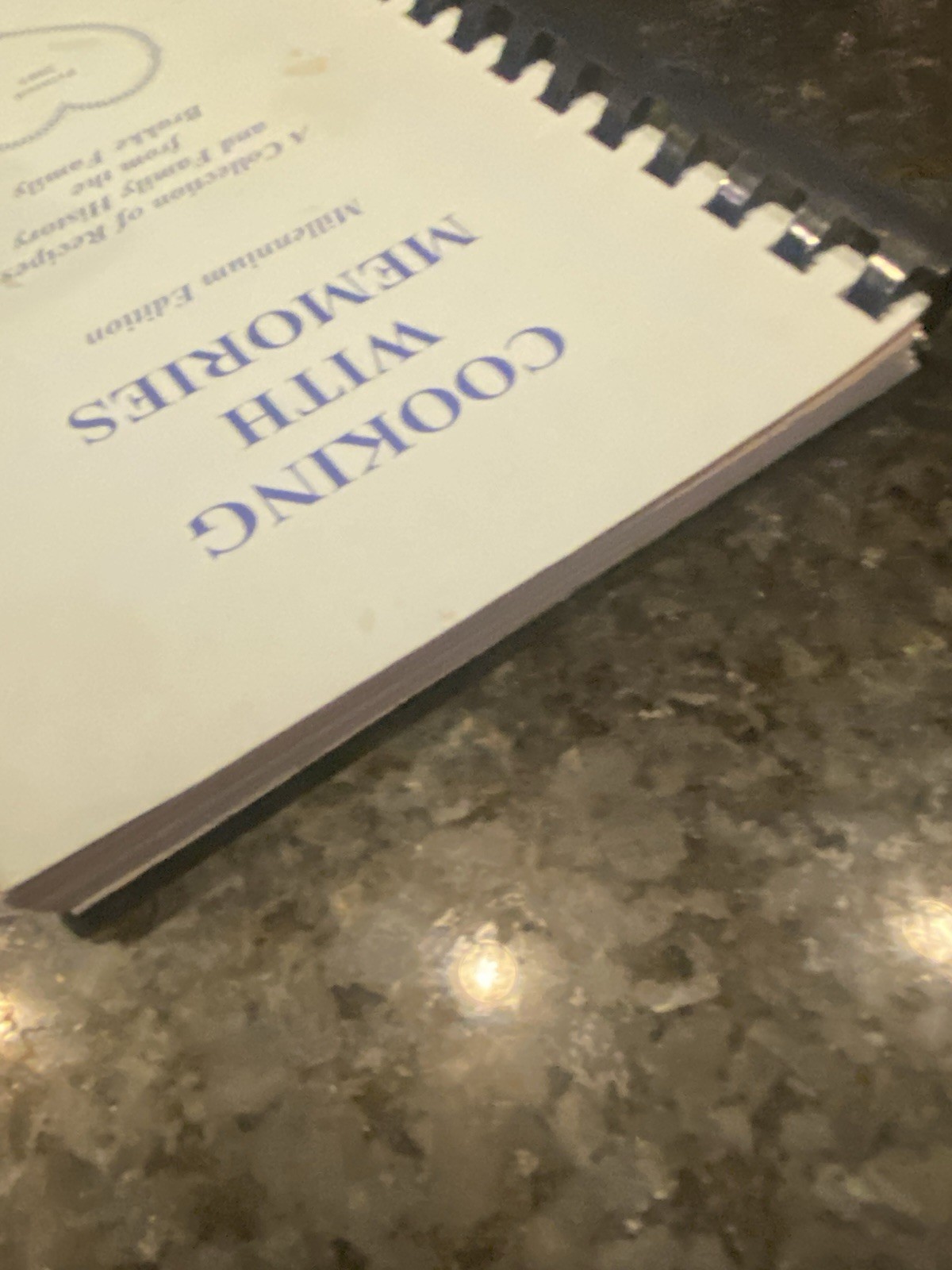 cooking with memories millennium edition A collection of Recipes and family