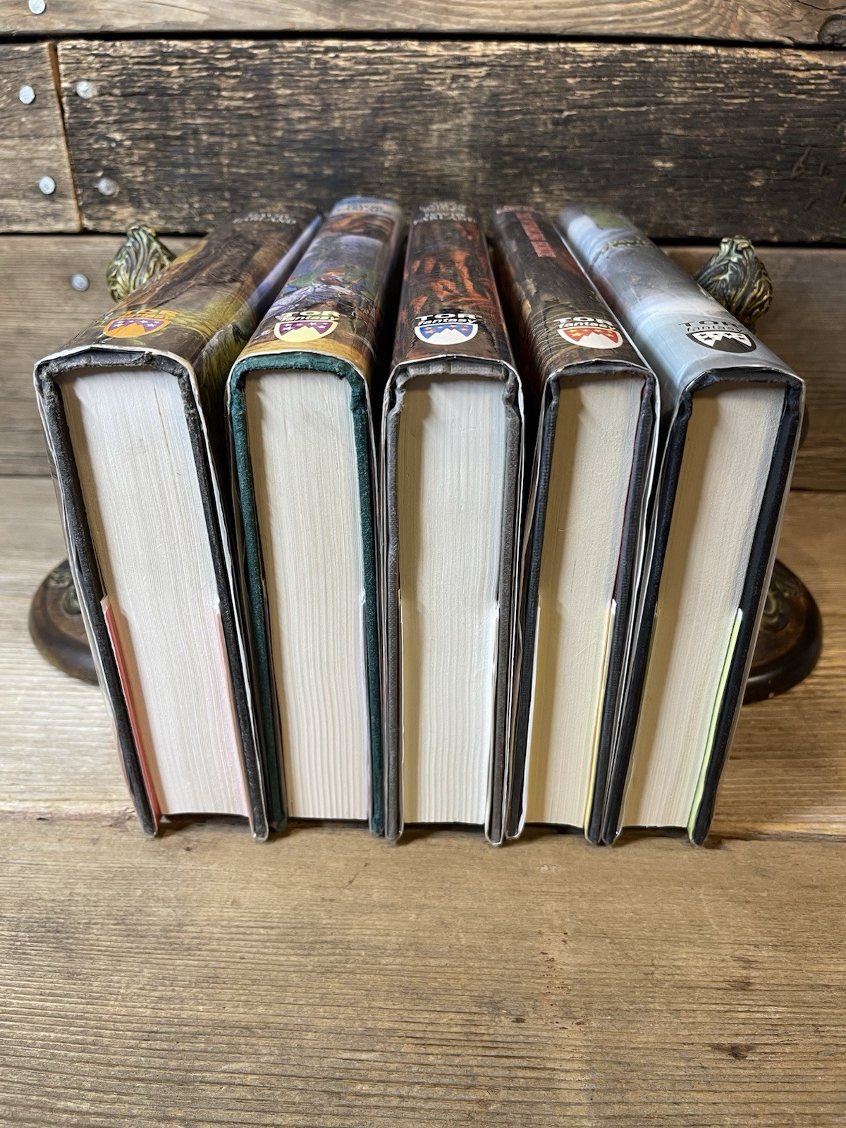 David Farland – Runelords lot Of 5 Book 2,3,4,7, & 8 In The Series SIGNED