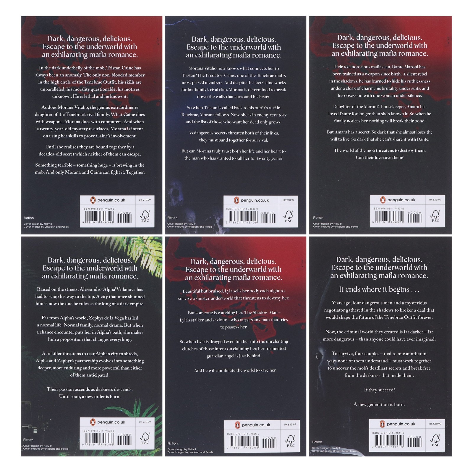 The Dark Verse Series by RuNyx 6 Books Collection Set – Fiction – Paperback