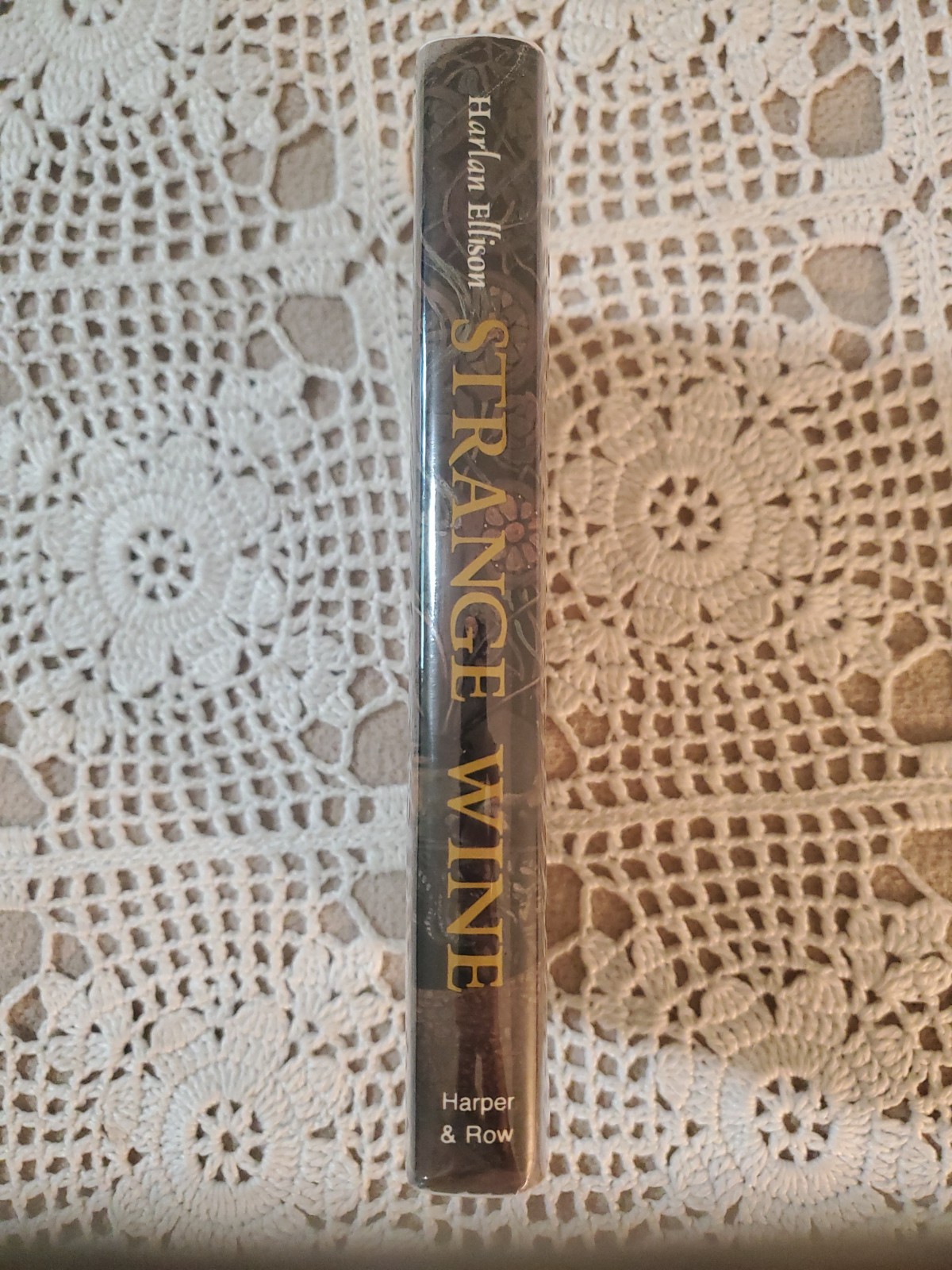 SIGNED Strange Wine by Harlan Ellison Harper & Row 1st hardcover Very Good
