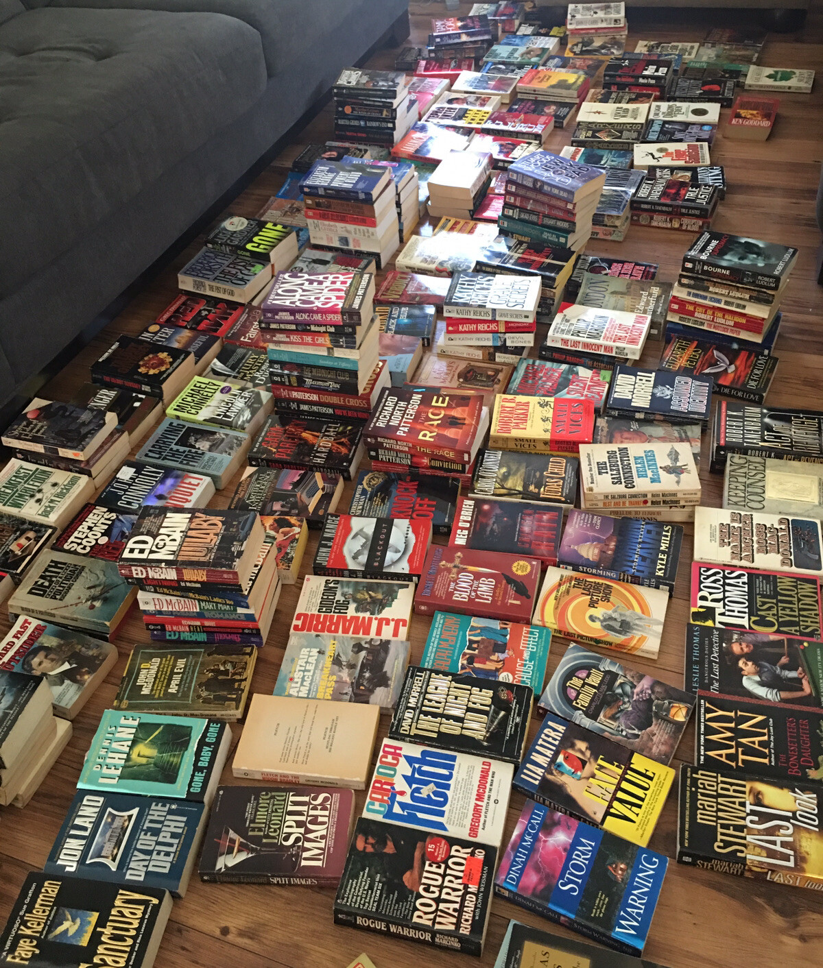 Mix Lot Of 10 Suspense Crime Mystery Thriller Fiction Paperback Books Random