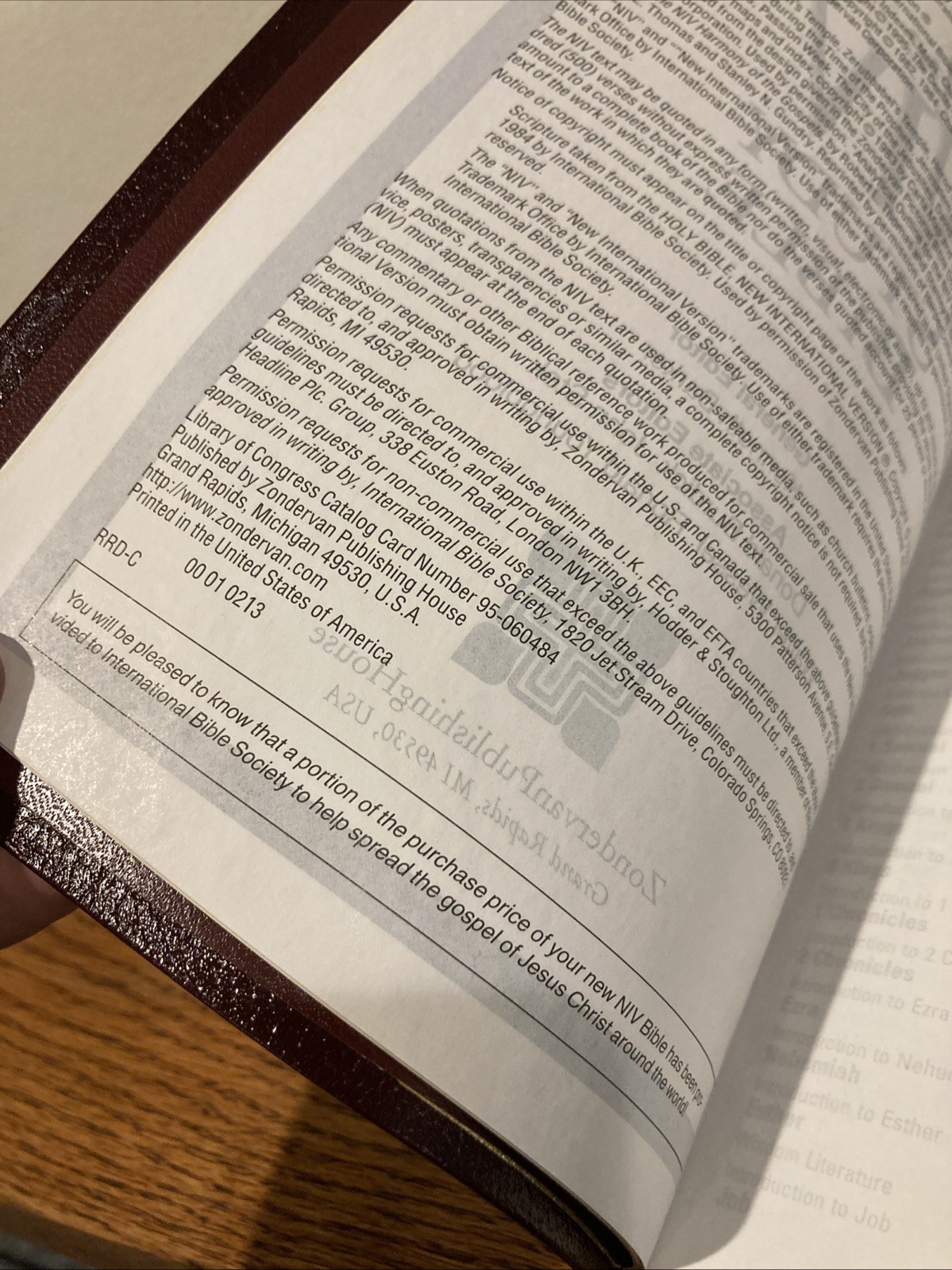 1984 NIV Study Bible: 10th Anniversary Edition Bonded Leather (1995, Zondervan)
