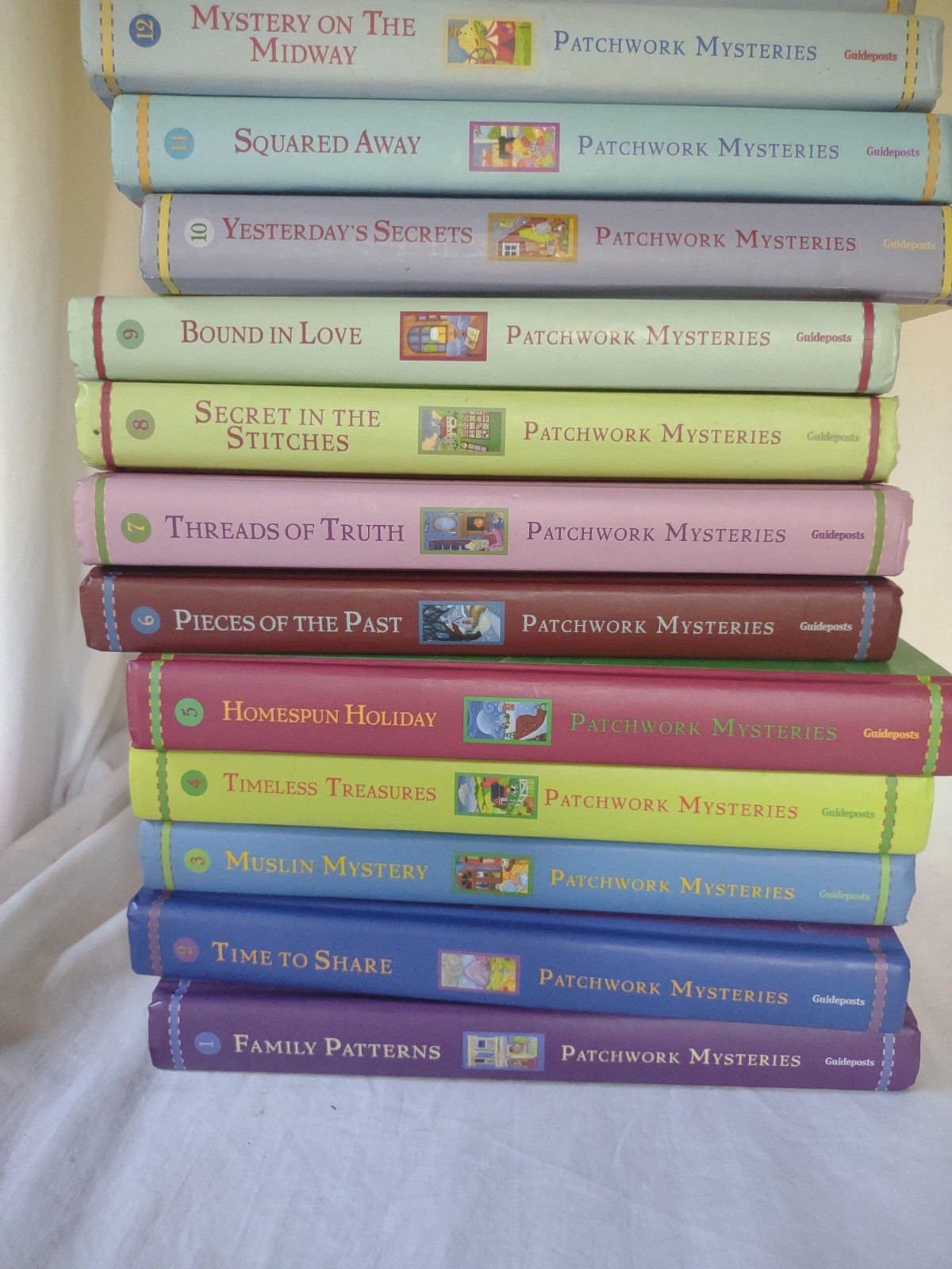 Patchwork Mysteries Series By Guideposts Cozy, Clean Books Set Volumes 1-26
