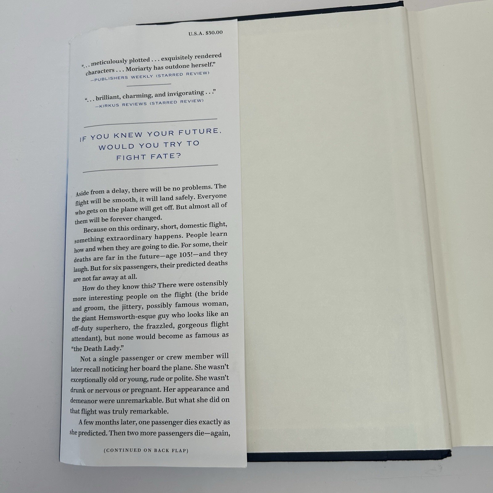 Here One Moment by Liane Moriarty 2024 Hardcover AUTOGRAPHED SIGNED 1ST EDITION