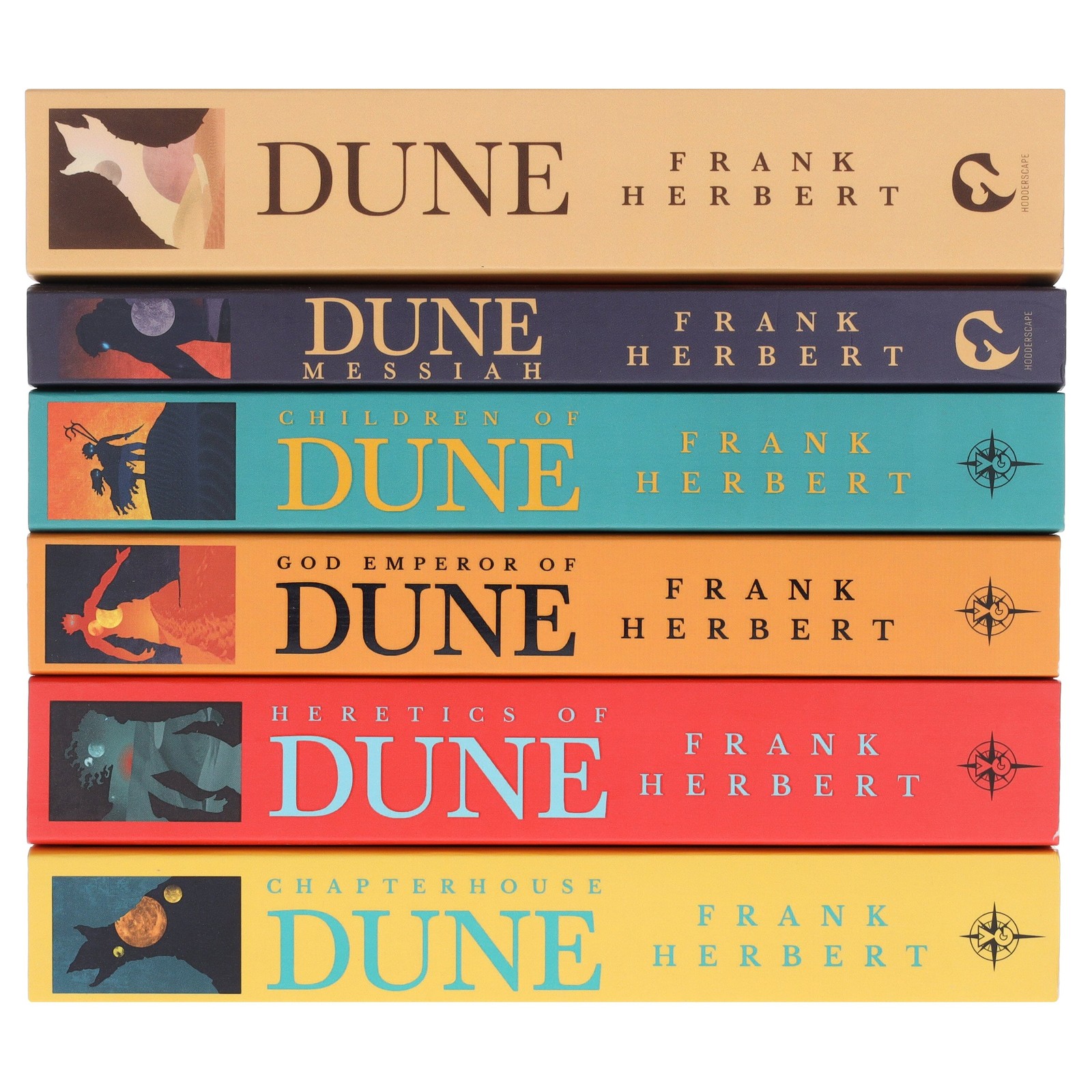 Dune Series By Frank Herbert 6 Books Collection Set – Fiction – Paperback