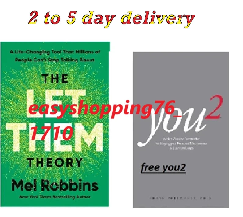 Mel Robbins by The Let Them Theory English paperback USA ITEM