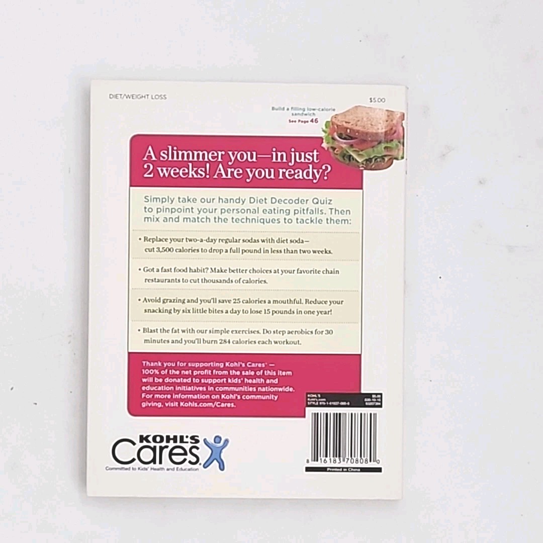 Good Housekeeping Drop 5 lbs The Small Changes, Big Results Diet by Jones 1st Ed