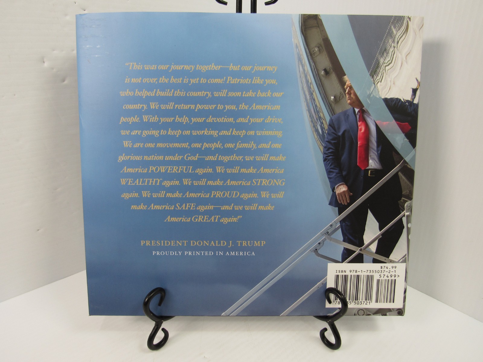 Our Journey Together by Donald J. Trump (2021, Hardcover)