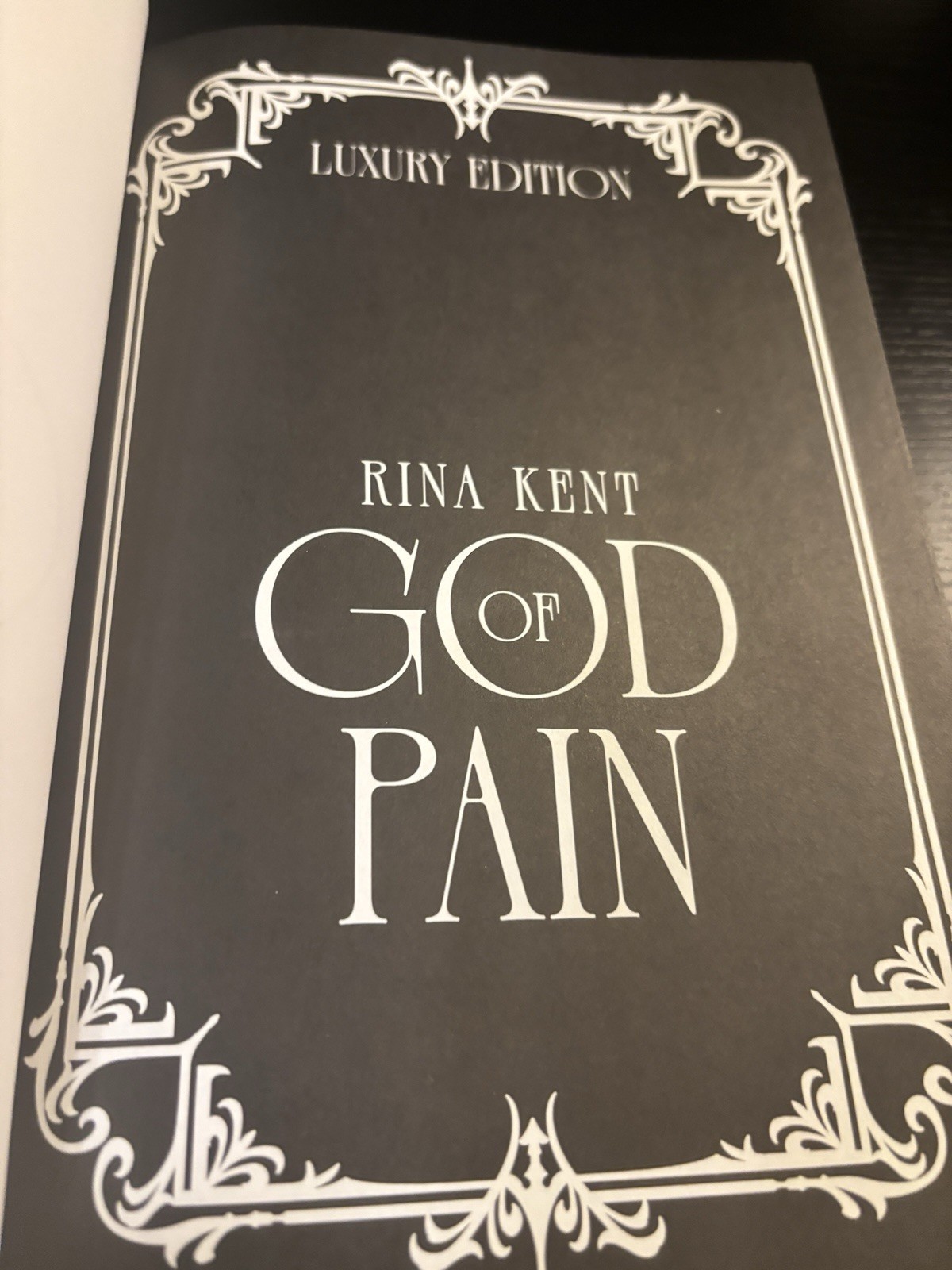 Legacy of Gods Rina Kent God of Pain Luxury Edition + Character Card