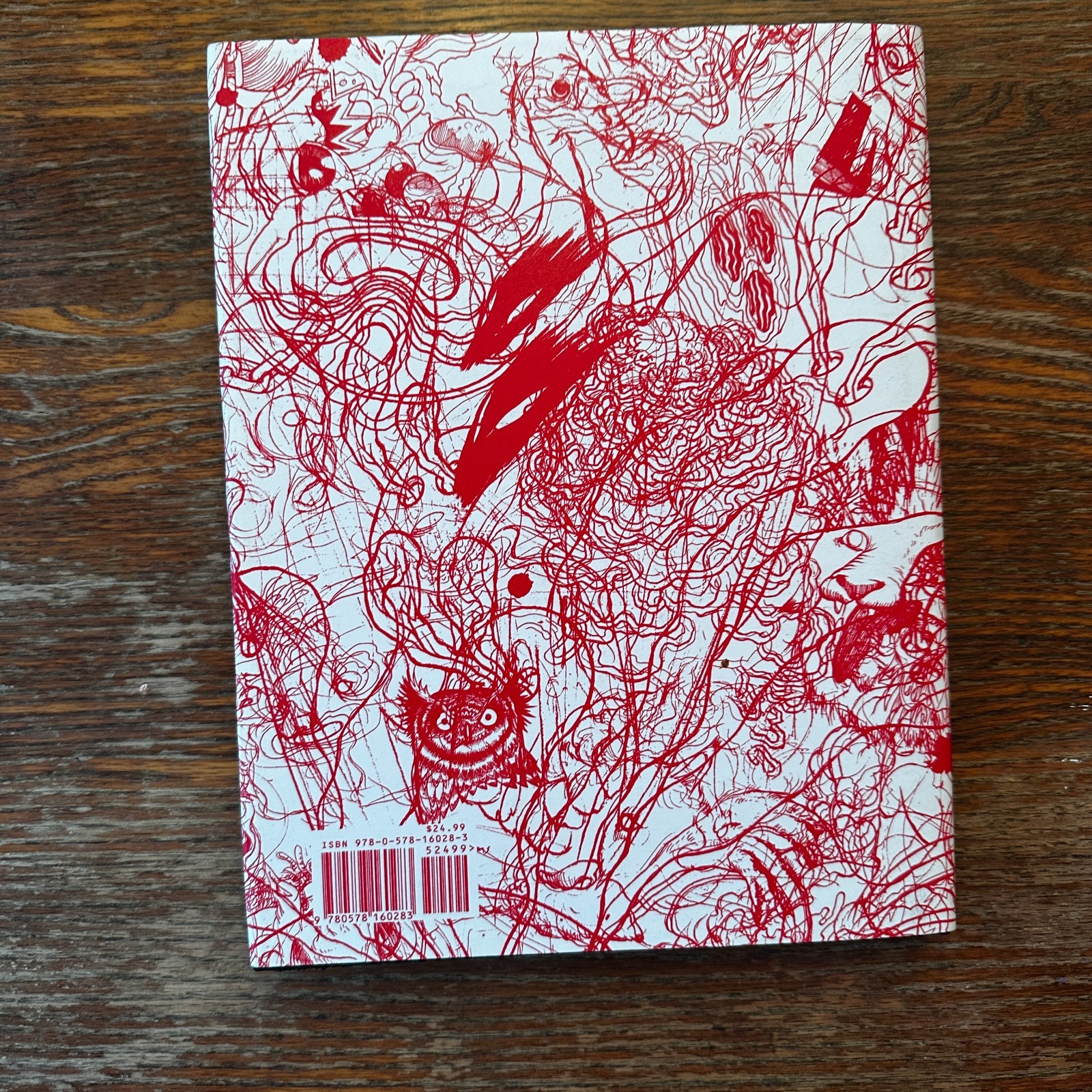 Zach Johnsen Sketchbook 2015 LTD to 1000 1st Ed Drawing Art Hardcover VG