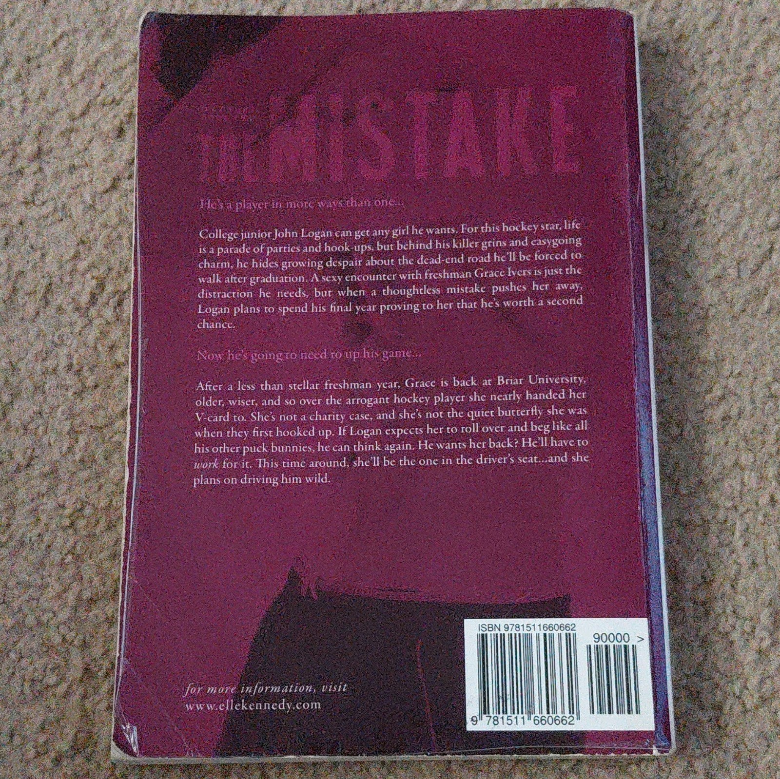 Elle Kennedy The Mistake Off-Campus Series Vol. 2 Trade Paperback 2015