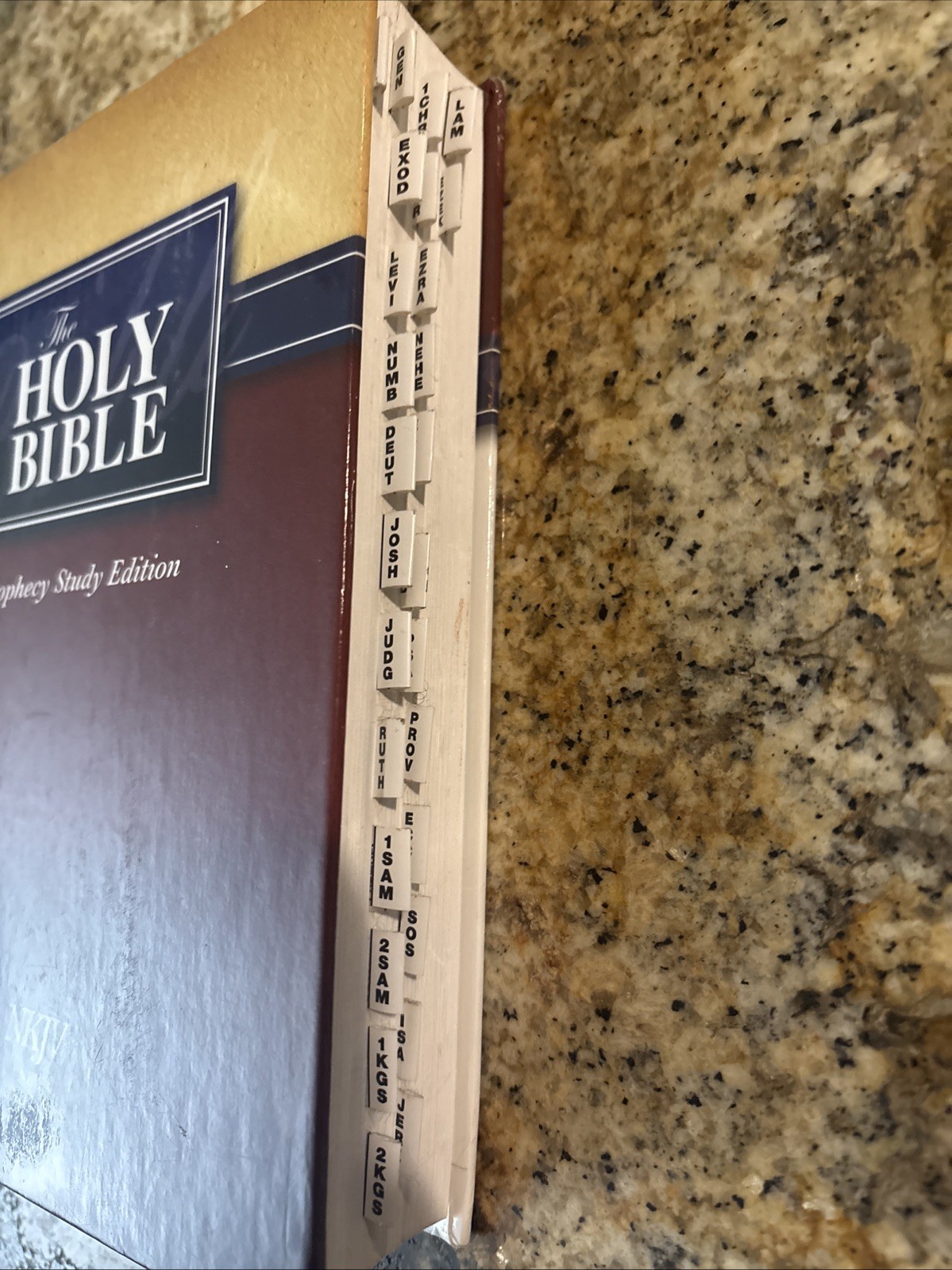 The Holy Bible Prophecy Study Red Letter HARDCOVER Edition NKJV by Amazing Facts