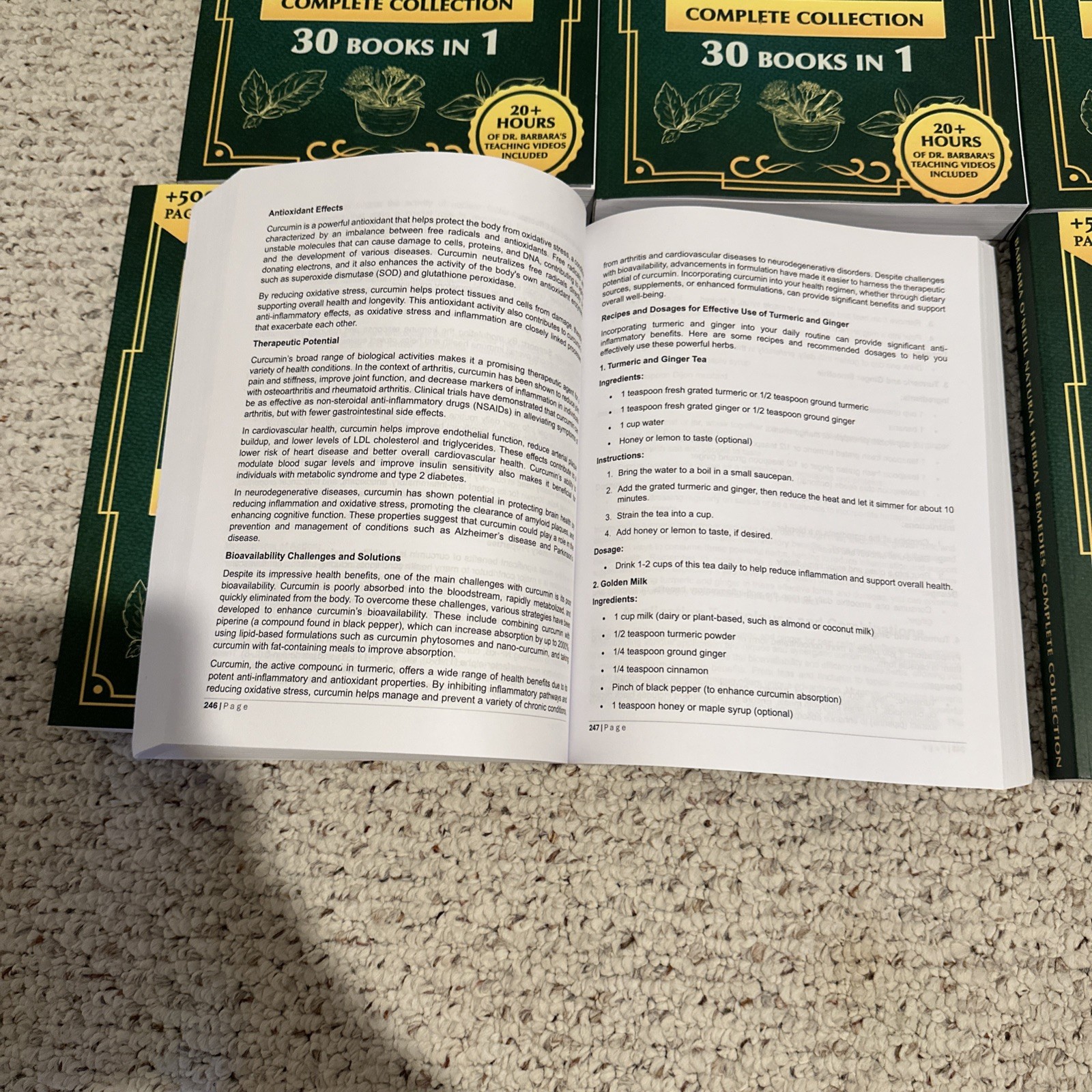 Barbara O’Neill Natural Herbal Remedies Complete Collection 30 Books in 1