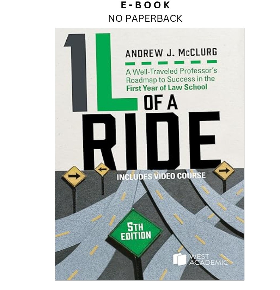 1L of a Ride: A Well-Traveled Professor’s, Andrew McClurg 2025