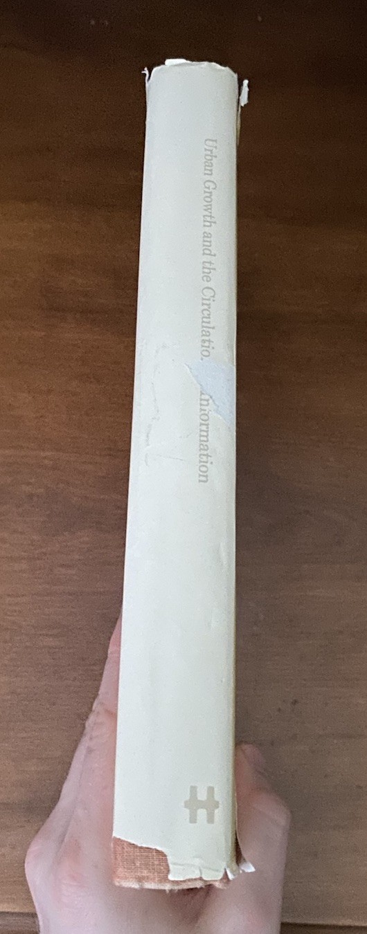 Urban Growth and the Circulation of Information by Allan Pred (Hardcover, 1973)