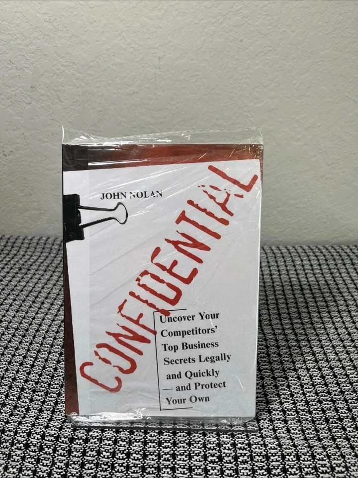 Confidential: Uncover Your Competitors’ Top Business Secrets Legally paperback
