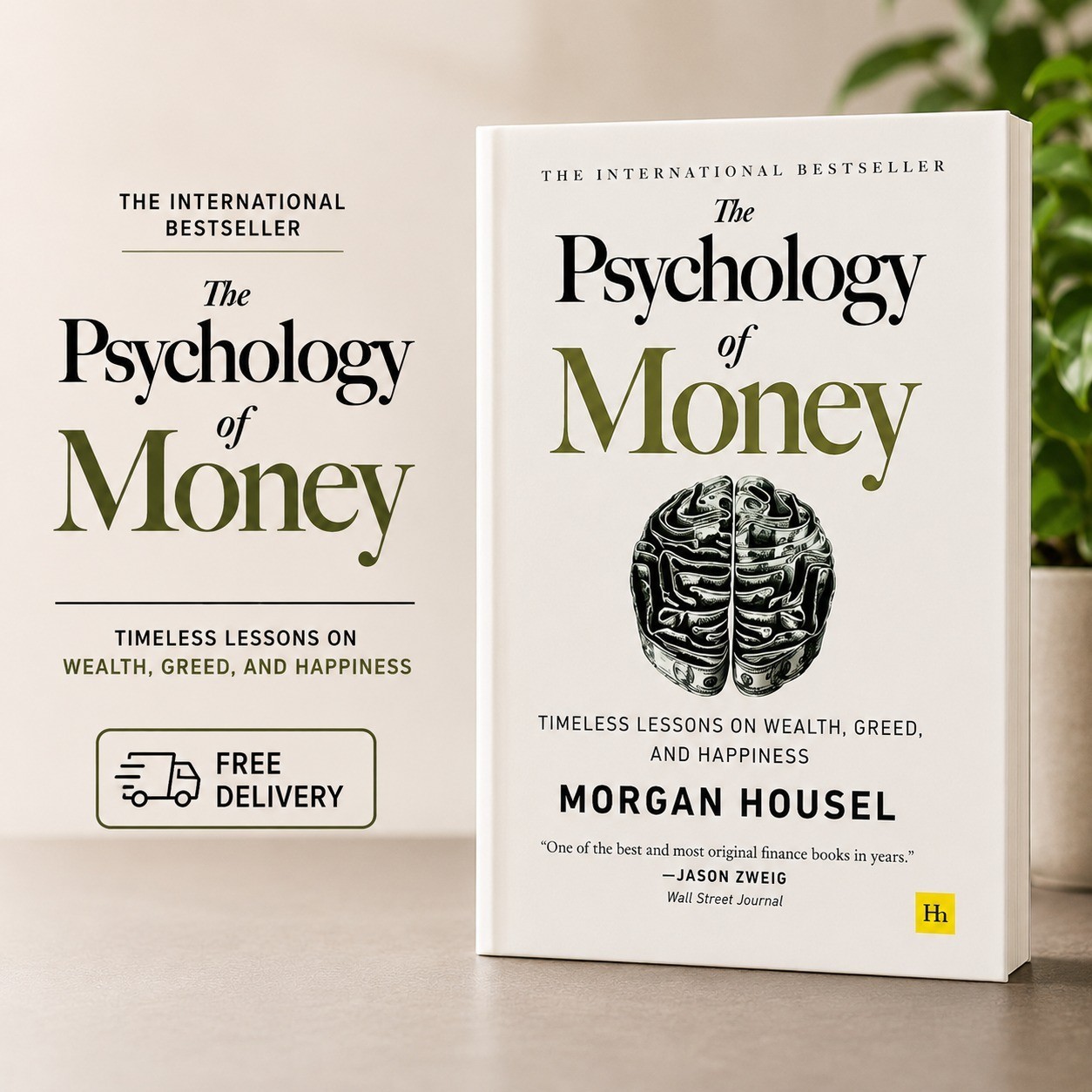 The Psychology of Money by Morgan Housel Paperback Finance Book English