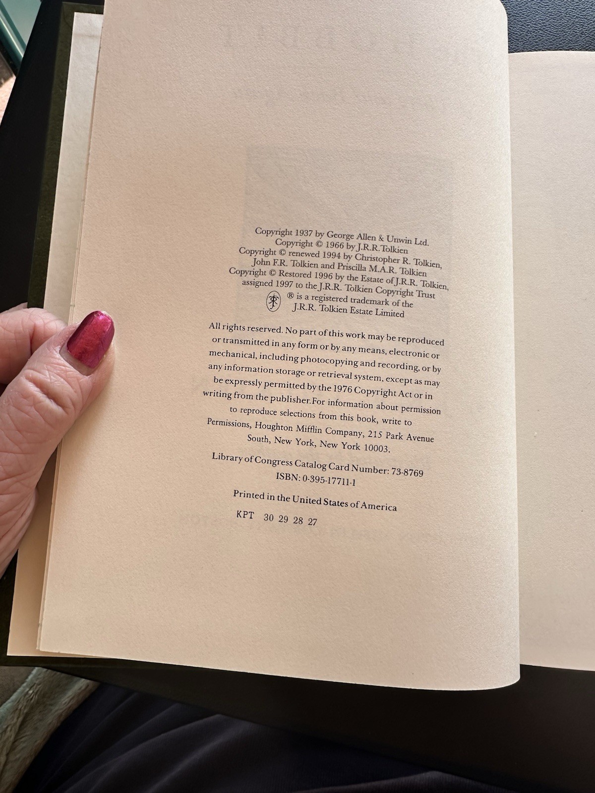 THE HOBBIT by J.R.R. Tolkien Collector’s Edition with Slipcase 1966