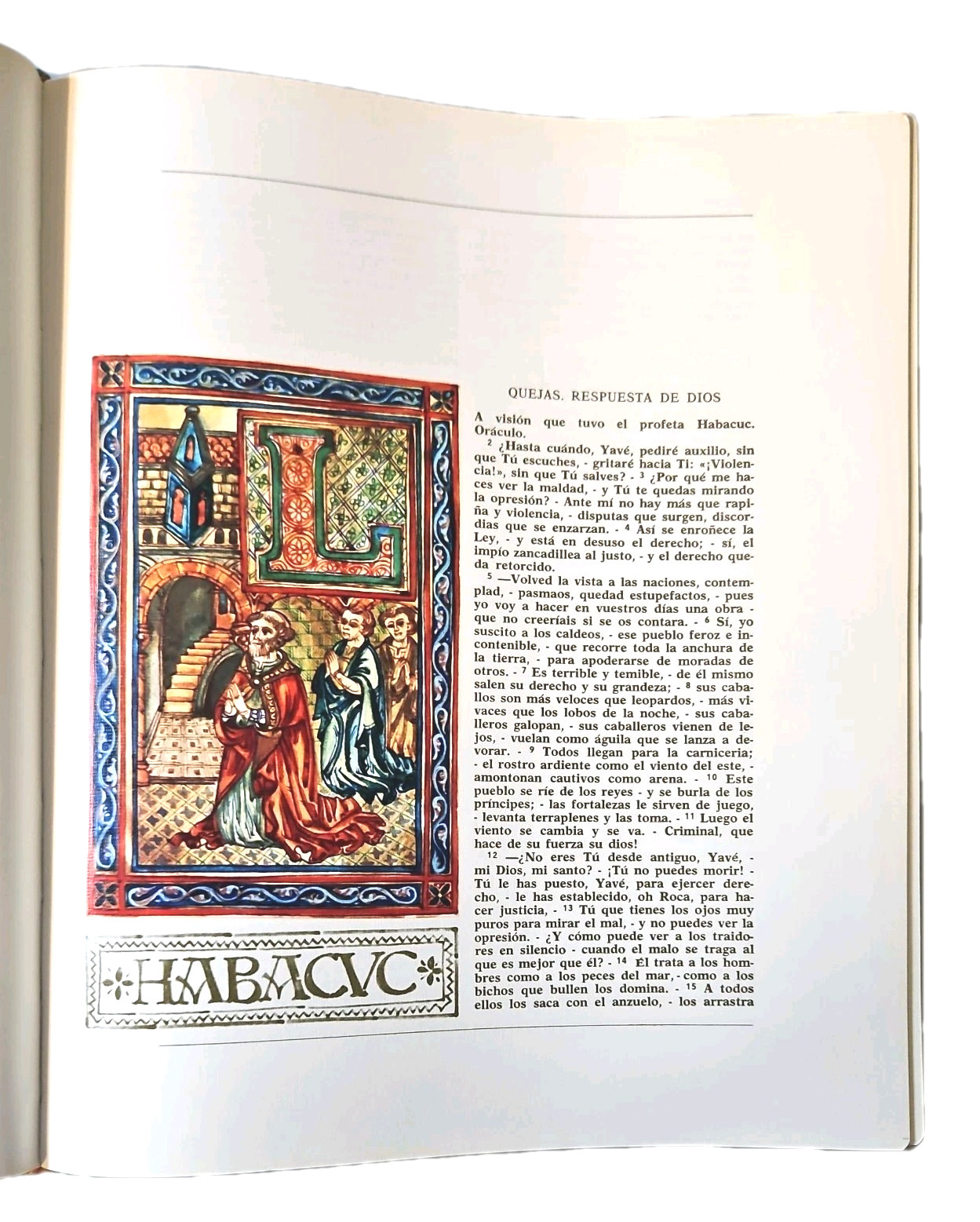La Biblia EDAF Madrid 1967 Casimiro Morcillo Luxury Edition Bible Leather