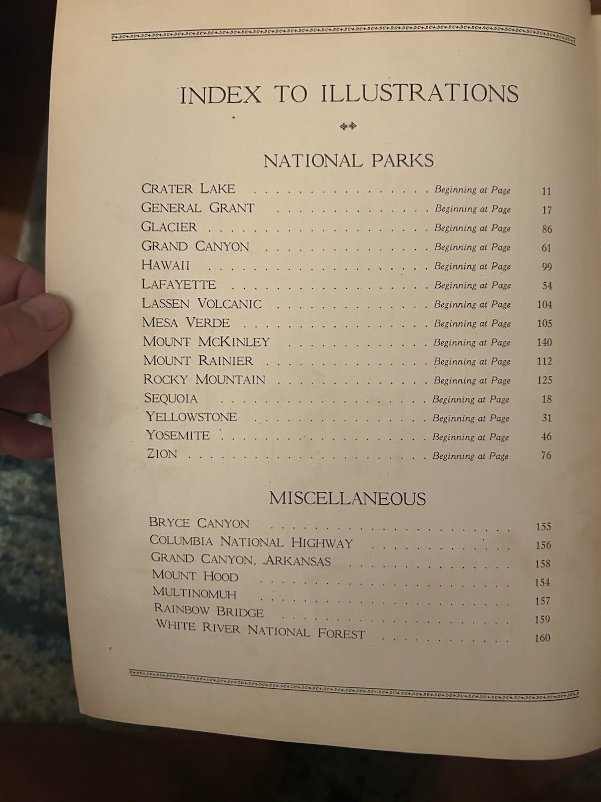 1924 Beautiful America Our National Parks Hard Cover Book 160 Pages First Ed.