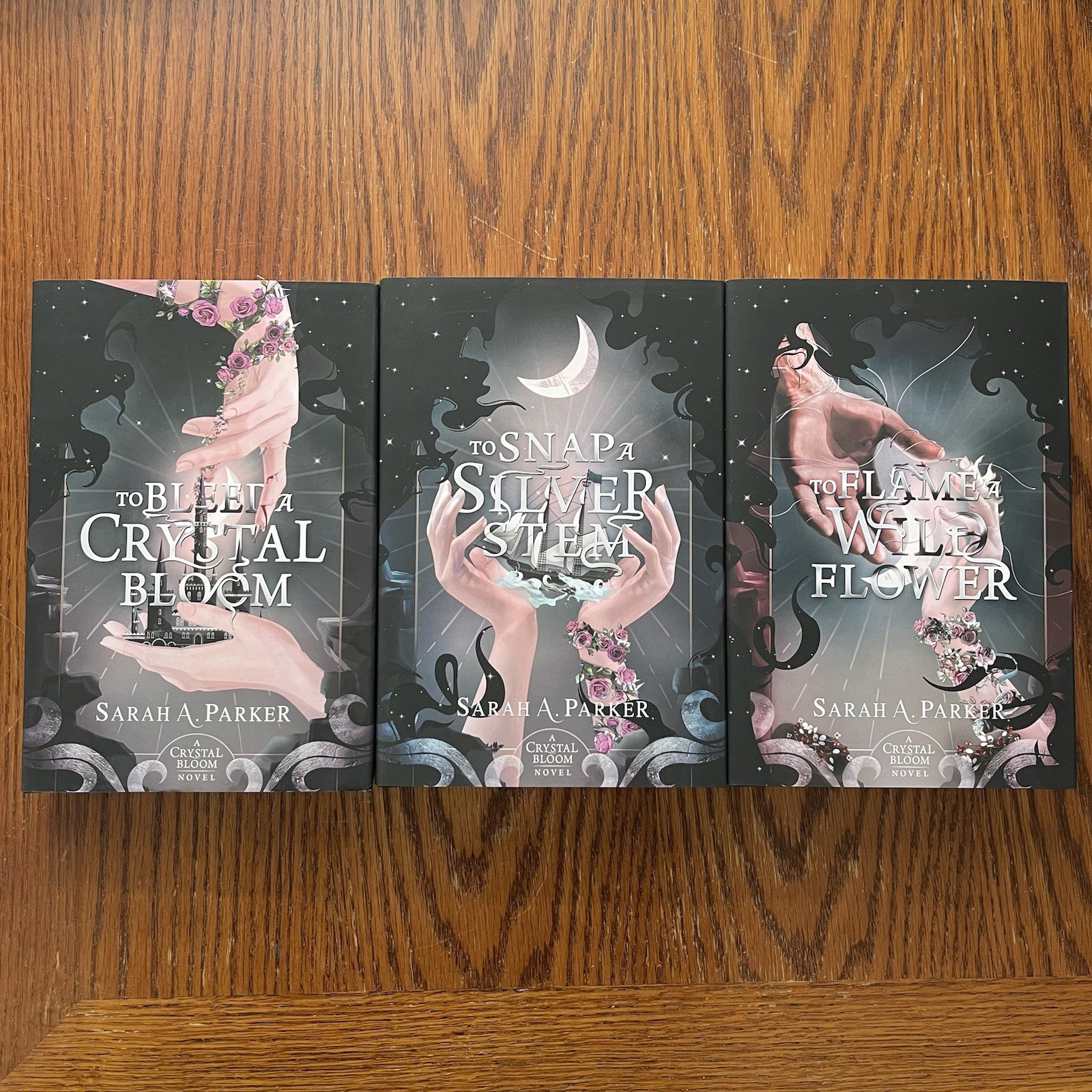 To Bleed A Crystal Bloom OOP Hardcovers Sarah A. Parker
