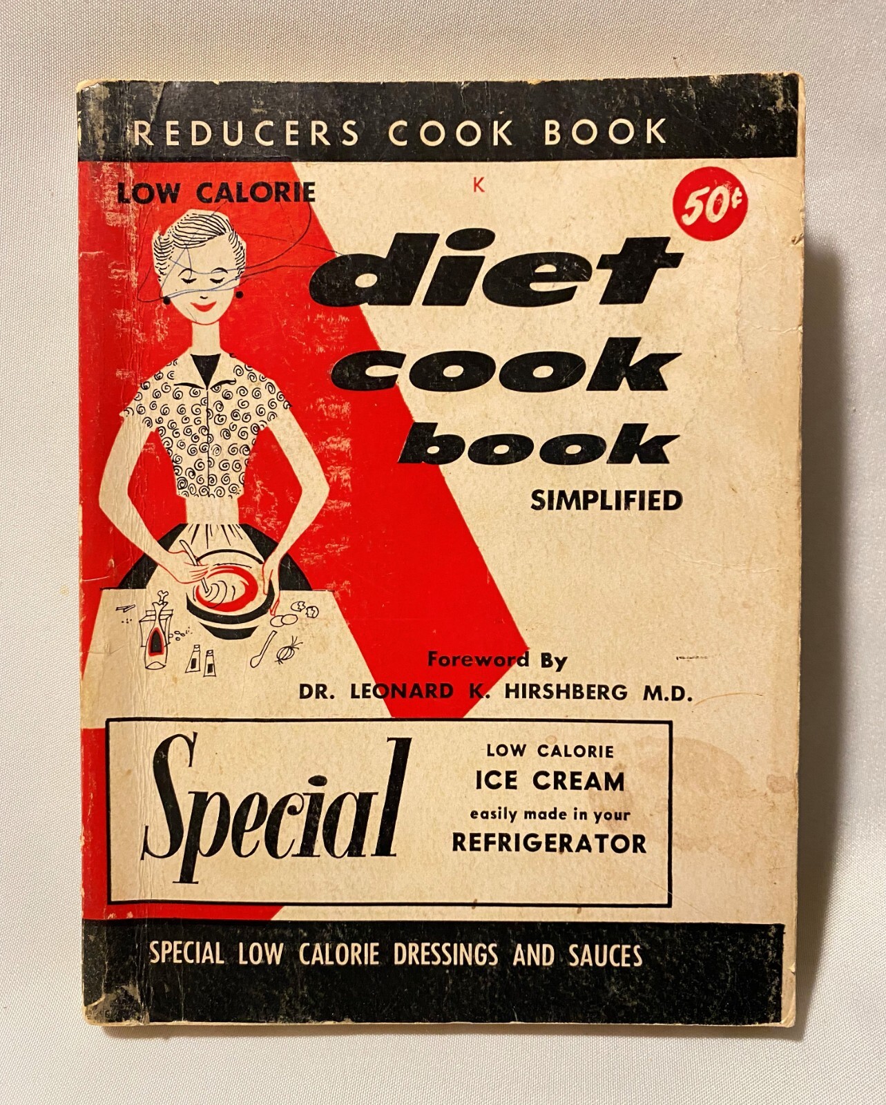 Vintage 1961 Tasty Low Calorie Diet Cook Book 1-128 Pages