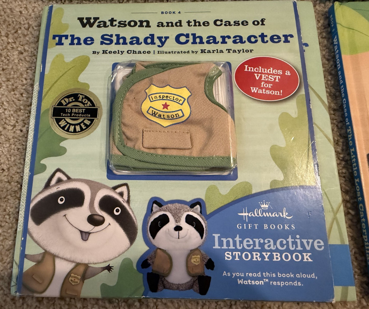 Lot 4 Watson and the Case of the Missing Acorn Hardcover Book Katherine Stan 1 2
