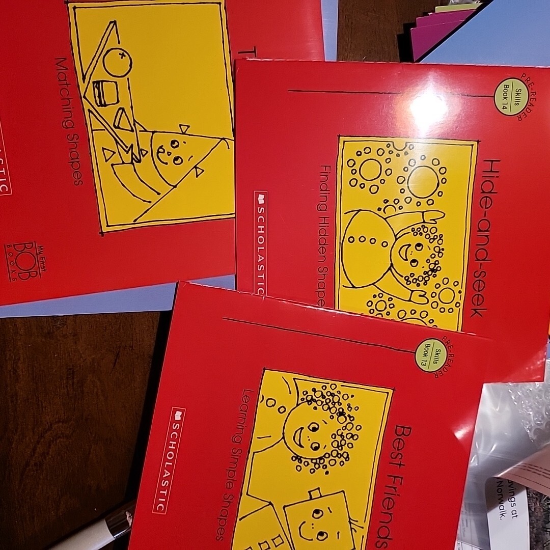 Bob Bks.: My First Bob Books – Alphabet Box Set Phonics, Letter Sounds, Ages…
