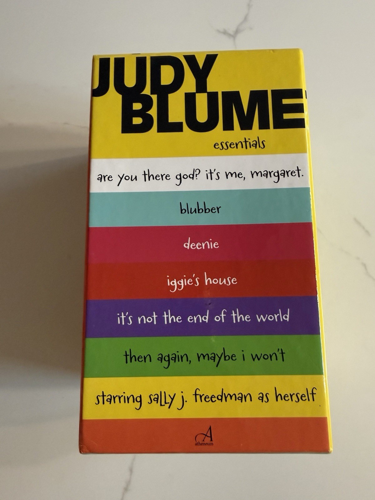 Judy Blume Essentials Box Set 7 Books Paperbacks With Slipcase Blubber Dennie
