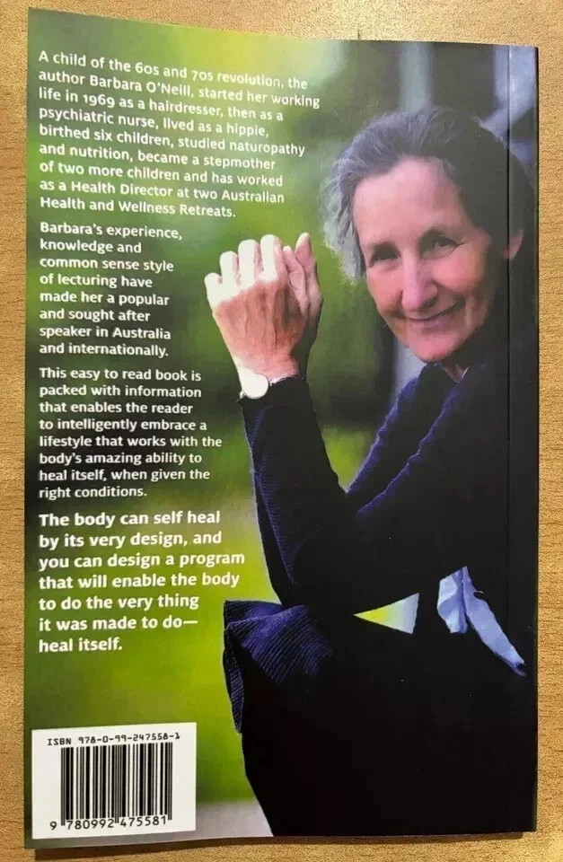 Self Heal By Design By Barbara O’Neill, Paperback