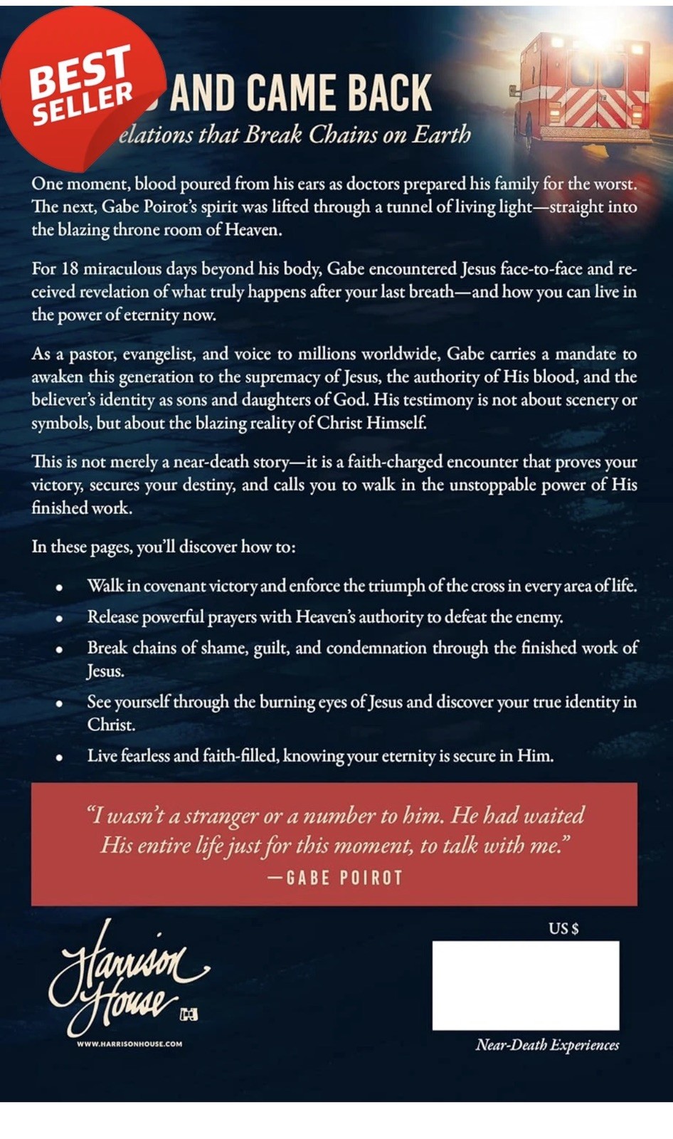 18 Days in Heaven: I Left My Body. I Met Jesus. What He Told Me Paperback 2026