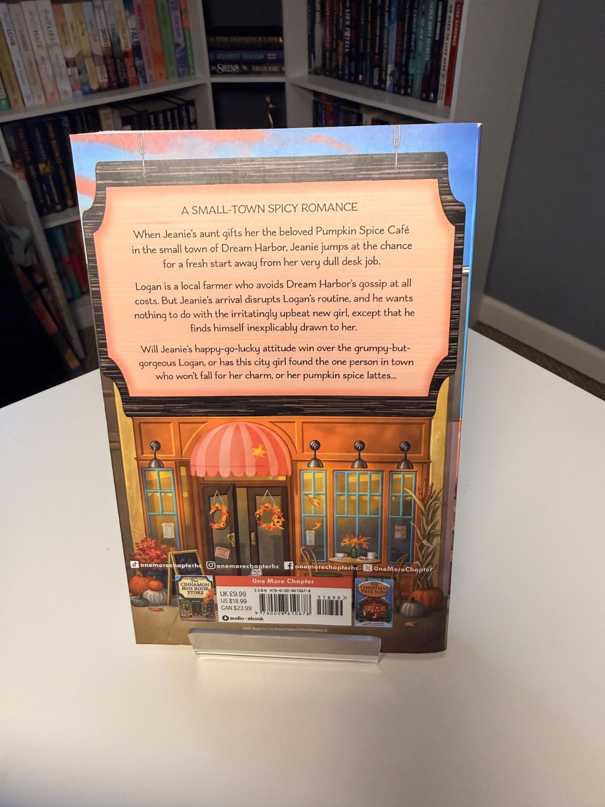 Dream Harbor Series 3 Books Set By Laurie Gilmore: The Pumpkin Spice Cafe…