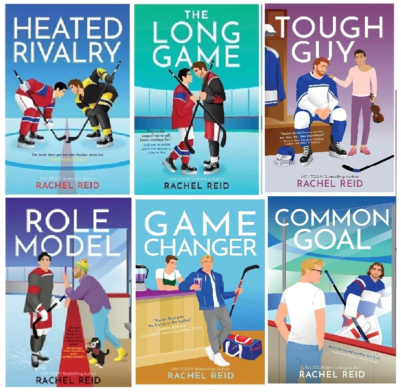 Heated Rivalry, Game Changer…..Rachel Reid 6 book set English Paperback