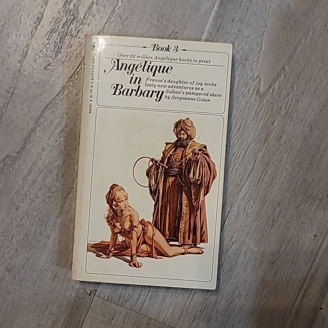 Angelique full series PB 1 – 9 complete lot Golon Bantam romance OOP French VTG