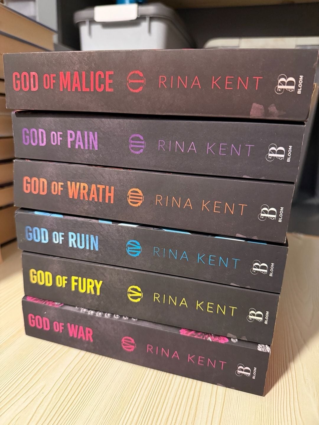 Legacy of Gods Series by Rina Kent