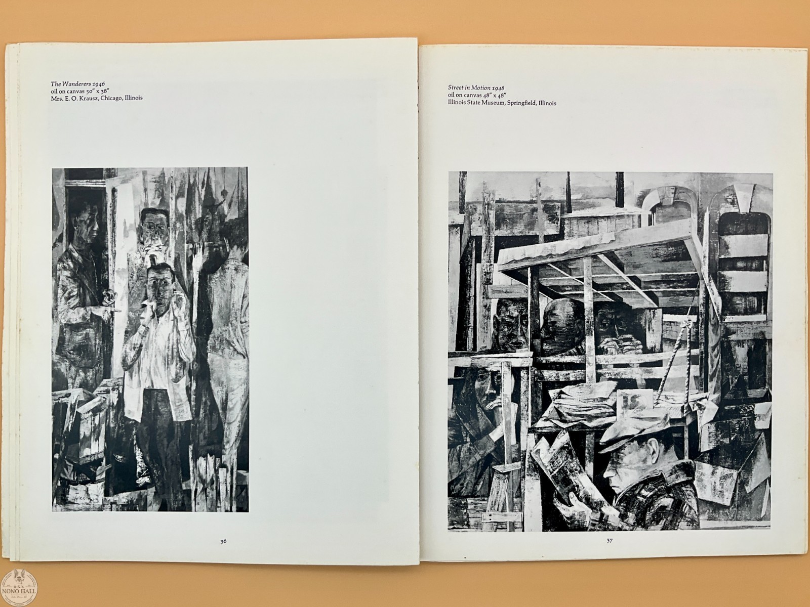 Vintage Joyce Wahl Treiman Hand Signed Art Book with Exhibition Catalogues