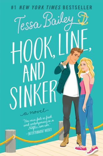 Hook, Line, and Sinker: A Novel; Bellinger – 0063045699, paperback, Tessa Bailey